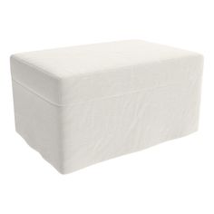 a large white box sitting on top of a table