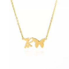 Brand New Letter R Gold Initial Necklace Stainless Steel Lobster Clasp Closing Dainty Cute Necklace 16 Inch + 2 Inch Extender Gold R Necklace, Rose Gold 14k Gold Initials Necklace, Rose Gold Letter Necklace, R Necklace Letter, Letter R Necklace, R Necklace, R Pendant Letter Gold, Gold Initial Necklace, Initial Necklace Gold