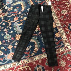 Size Small Red, Black And Whites Plaid Pants That Are Legging Style. Nwt. Plaid Fitted Straight Leg Bottoms, Fitted Plaid Bottoms For Winter, Fitted Plaid Straight Leg Bottoms, Fitted Plaid Bottoms For Business Casual, High Waist Stretch Plaid Bottoms, Fitted Plaid Trousers, Stretch Plaid Bottoms For Fall, Chic Stretch Plaid Bottoms, Fitted Plaid Straight Pants