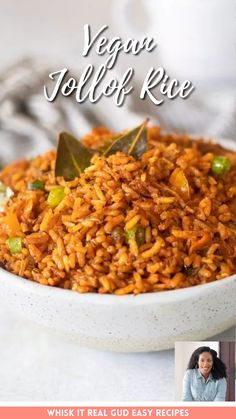 a white bowl filled with rice and vegetables