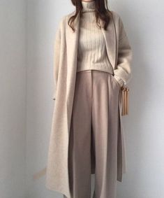 Fashion Korean, Korean Street Fashion, Outfits Casuales, Long Coat