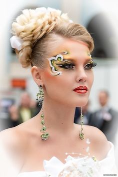 Pretty Fantasy Makeup ~ Face Art Ƹ̵̡Ӝ̵̨̄Ʒ Extreme Make-up, Face Painting Designs, Stage Makeup, Crazy Makeup, Fantasy Makeup, Makeup Designs, Costume Makeup, Creative Makeup, Artistry Makeup