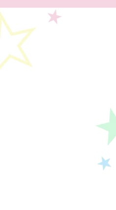 a pink and white background with pastel stars on the bottom right corner, in front of a light blue border