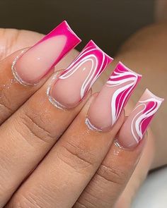 Island Acrylic Nails, Nail Tech Inspiration, Pink Nail Long, Nail Designs Short, Pink Nails Ideas, Acrylic Toe Nails, Long Acrylic Nail Designs, French Tip Acrylic Nails, French Acrylic Nails