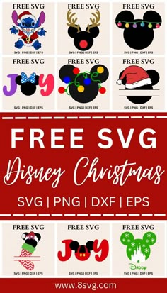 free svg disney christmas svg files