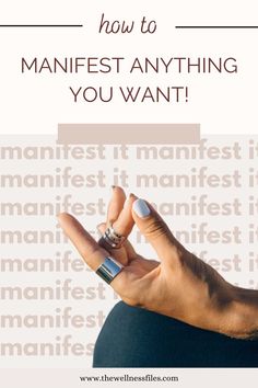 how to manifest