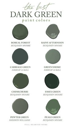 the best green paint colors for your home