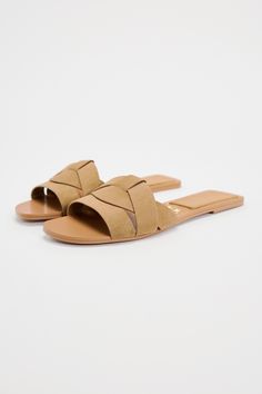 FLAT CROSSED STRAP SUEDE SANDALS Bodysuits And Jeans, Slider Sandals, Kids Perfume, Suede Sandals, Brown Sandals, Cross Straps, Zara United States, Leather Flats, Shoes Trainers