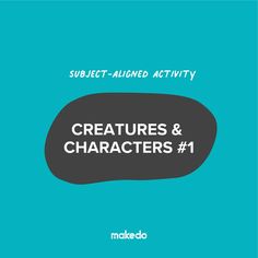 the title for subject - aligned activity creatures and characters 1