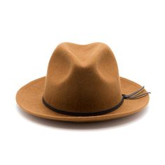 Luke Fedora - Caramel Early 20th Century Fashion, Wetsuit Men, Mens Hats Fashion, 20th Century Fashion, Trendy Hat, Leather Tie, A Best Friend, Womens Wetsuit, Sustainable Leather