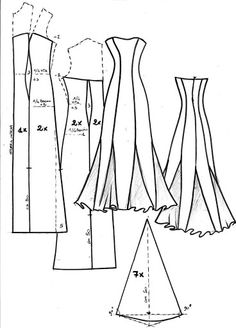 the pattern for this dress is very easy to sew