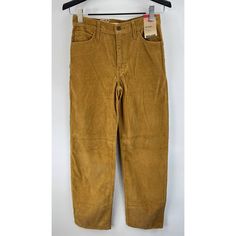 New With Tags. Retail Price $70. Women's Levi's Mid-Rise 94' Baggy Wide Leg Jeans Size 30 In Dijon. 17" Waist Laying Flat, 31" Inseam. Levi's Corduroy Pants With Pockets, Levi's Corduroy Jeans With Pockets, Baggy Wide Leg Jeans, Levis Pants, Levi’s Jeans, Curvy Jeans, Stretchy Jeans, Dark Wash Jeans, Dijon