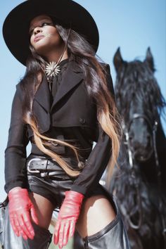 Azealia Banks, Black Cowboys, Urban Cowboy, Estilo Country, Black Cowboy, Western Girl, Cowboy And Cowgirl