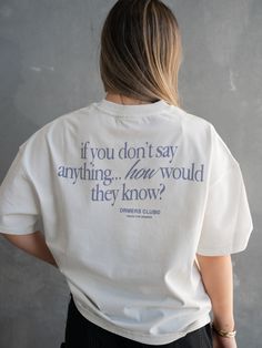 If you don’t say anything…..how would they know? Female model is 5'2/158cm wearing size S Male model is 6'0/183cm wearing size L Cropped boxy fit Tshirt Plain, 90s Minimalism, Promotional Materials, Tshirt Design Inspiration, Christian Designs, Brand Promotion, Graphic Wallpaper, Boxy Tee