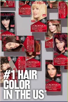 Revlon ColorSilk™ is the #1 hair color in the US.* Get 100% gray coverage   radiant, salon-quality color right at home. Leaves hair in better condition than before. Ammonia-free.** Keratin-infused. *Revlon Consumer Products Corporation’s calculation based in part on data reported by Circana, LLC, through its OmniMarket Service of Total US Multi-Outlet for Women’s Hair Coloring Category for the 52-week period ending 3-24-2024 using Revlon’s custom definitions.**Formulated without adding Ammonia Daytime Smokey Eye, Mui Mui, Wedding Makeup Tutorial, Date Night Makeup, Holiday Makeup Looks, Bridal Eye Makeup, Smokey Eyeshadow, Smokey Eye Tutorial