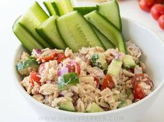 The ketogenic diet is a high-fat, moderate-protein, low-carb eating plan that could help you lose weight. If it’s cool with your doctor, try one of these 30-minute keto-friendly dinners. Easy Tuna Salad, Ketogenic Recipes Dinner, Fresh Tuna, High Carb Foods, Carbohydrate Diet, Eating Plan, Tuna Salad