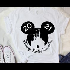 Family Disney Shirts Buy One Or One For The Whole Family. I Do Offer Discounts For Groups. -Choose Shirt Color - Black, White, Blue, Pink, Purple, Yellow, Orange, Green, Red, Gray -Choose Monogram Colors - White, Red, Black, Pink, Blue, Green, Lime Green, Teal, Turquoise, Orange, Yellow, Purple, Maroon, Silver Glitter, Gold Glitter -Adult Choose Size From Small, Medium, Large, Xlarge, 2xl, 3xl, 4xl -Kids Choose Xs, Small, Medium, Large, Xlarge Casual Black Shirt For Disney Trips, Black Pre-shrunk T-shirt For Disney Trips, Black Mickey Mouse Shirt For Disney Fan Events, Black Themed T-shirt For Disney Trips, Fun Mickey Mouse Shirt For Disney Trips, Graphic Tee For Disney Trips In Black, Themed Mickey Mouse Tops For Disney Events, Black Graphic Tee For Disney Trips, Black Disney Cotton Shirt