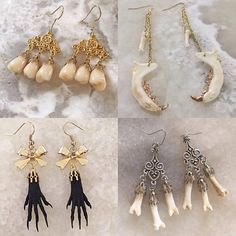 Vulture Culture Aesthetic Outfits, Taxidermy Art, Tooth Fairy, Fantasy Jewelry, Inspiration Mode, Everyday Jewelry, Jewelry Inspo