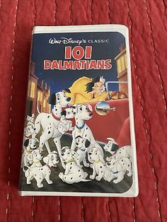 the 101 dalmatians dvd with its case