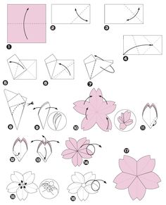 how to make origami flowers