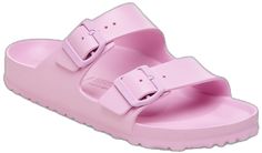 Spring Clogs, Fondant Pink, Birkenstock Styles, Arizona Eva, Two Strap Sandals, Birkenstock Women, Rubber Sandals, Suede Fashion, Shearling Boots