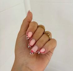 Surf Nails, Pink Tip Nails, Hoco Nails, 2014 Tumblr, Ideas Uñas, Fashion Fairytale, Mens Nails, Nails Inspired, Retro Nails