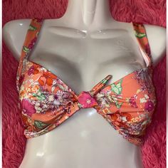 Victoria’s Secret Swim Bathing Suit Tie-Front Bralette Bikini Top Pink Xl Suit Tie, Swimming Bathing Suits, Victoria Secret Swim, Suit And Tie, Bathing Suit, Womens Swim, Victoria’s Secret, Bathing Suits, Bralette