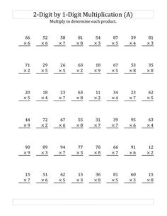 5 multiplication worksheets 12 Search into our collection for more related image. Remember to share your favorite finds with your friends! Simply click on the image to save it, or right-click and choose Save As 4th Grade Multiplication Worksheets, Free Printable Multiplication Worksheets, Free Multiplication Worksheets, Multiplication Worksheet, Math Fact Worksheets, Math Addition Worksheets, Multiplication Tables