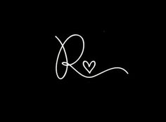 the word love written in white ink on a black background with a heart shaped outline