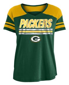 new era,5th,ocean,green bay packers,field,goal,short sleeve,t-shirt,tshirt,shirt,tee,top,clothing accessories Sports Merchandise, 5 Oceans, Field Goal, Classic Pattern, Green Bay Packers, Stylish Shirts, Green Bay, Neck Shirt, New Era