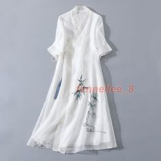 Top Seller for Chinese Style V-neck Qipao Dress Printed High Waist Loose Hanfu Dress Gown, Fashion Women's Dresses Gown Fashion, Hanfu Dress, Qipao Dress, Dress Gown, Top Seller, Chinese Style, Women's Fashion Dresses, Women's Dresses, Gowns Dresses