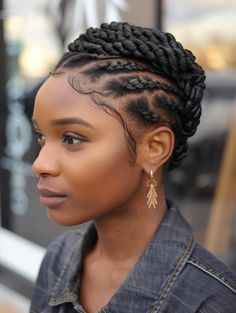 Braided Hairstyles Passion Twist, Short Hair Braid Ideas, Hairstyles Passion Twist, Updos For Formal, Braids Hairstyles Updo, Best Braid Styles, Latest Hair Styles, Long Face Haircuts, Different Braids