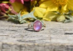 "Pink Moonstone Ring, Split Band Ring, Pink Stone Ring, Oval Gemstone Jewelry, Handmade Ring, Gift For Wife, Pure Silver, Silver Ring, Gift Stone Size - around 5x7mm --> \"\"Gemstone Size depends on the Ring Size.\"\" Most of the Products are Made to Order. No two gemstone are similar and images cannot define exact product definitions. Sizes - Available in all Sizes US 1 - US 15 Shipping Policy - I mainly use USPS , DHLE Global Mail Asia, UPS, FedEx for the shipping of goods depending on the Oval Crystal Ring With Natural Stones For Promise, Pink Stone Ring, Triple Band Ring, Pink Stone Rings, Pink Moonstone, Rutilated Quartz Ring, Jade Ring, Gemstone Jewelry Handmade, Ring Oval