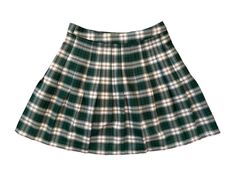 Urban Outfitters UO Green Plaid Kick Pleated Mini Skirt Small Academia Coquette Green Plaid Pleated Mini Skirt, Green Plaid School Skirt, Academia Coquette, Coquette Academia, Pleated Plaid Skirt, Kick Pleat, Brands Outlet, Pleated Mini Skirt, Plaid Skirts