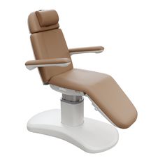 Spa Numa LUCENT 4 Motor Luxury Electric Treatment Chair Bed (2270FB) Sand FF-FCCHR-2270FB-SAD Pedestal Column, Pallet Dimensions, Spa Luxe, Spa Chair, Column Base, Beige Bed, Spa Decor, White Upholstery, Base Design