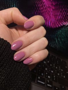 Purple Almond Nails, Almond Nails, Prom, Purple