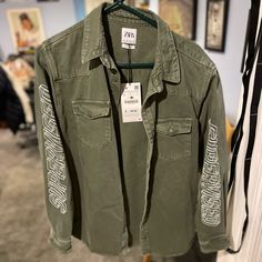 Large Zara Shirt, Unworn With Tags On It