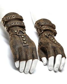 Steampunk Engineer, Steampunk Mode, Gothic Gloves, Mens Steampunk, Steampunk Outfits, Moda Steampunk, Stile Harry Potter, Mode Steampunk, Style Steampunk