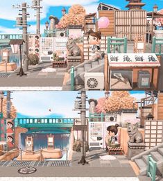 Japanese Entrance, Urban Ideas, Urban Island, City Island, Island 2