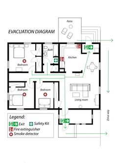 the floor plan for a home with two rooms and an elevator on one side,