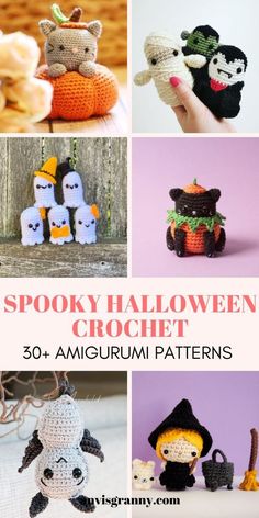 crochet halloween amigurmi patterns for spooky halloween crochet