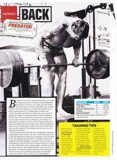 a man is doing squats on a barbell in the middle of an article