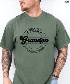 Funny Proud Grandpa Shirt From Kids, Funny Grandpa Fathers Day Gift, Funny Fathers Day Shirt, Proud Grandpa Shirt, Funny Grandparent Shirt - Etsy Grandparents Shirt, Grandpa Funny, Kids Funny, Funny Fathers Day, Fathers Day Shirts, Fathers Day Gifts, Comfort Colors