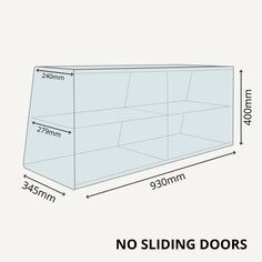 no sliding doors are allowed in this room, and it is not easy to use