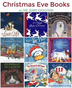 children's christmas eve books on the jenny evoltion series by various authors