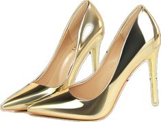 Glamorous Gold Heels, Glamorous Gold Heels For Party Season, Glamorous Gold Heels For Night Out, Gold Heels For Party, Gold Heels With Pointed Toe For Party Season, Elegant Heels For Club And Party Season, Gold Heels For Party Season, Gold Heels For Formal Parties, Gold Heels For Formal Party Season