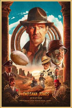 the movie poster for indiana jones