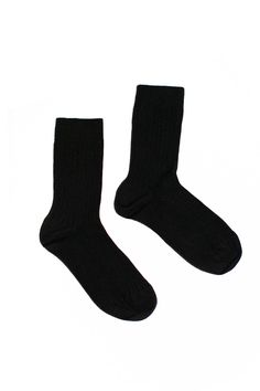 Extra soft socks, with a higher ankle fit and a long vertical rib. Fabric is 80% cotton, 19% poly and 1% lycra. Soft Socks, Rib Fabric, Soft Sock, Organic Fabrics, Black Rib, Custom Items, Easy Wear, Sale Design, Socks