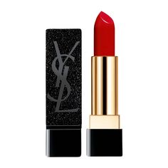 Red Lipstick Shades, Ysl Lipstick, Vinyl Lips, Best Red Lipstick, Ysl Beauty, Lipstick Case, Zoe Kravitz, Lipstick Collection, Dark Skin Women