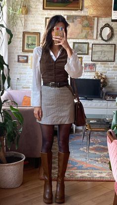 Vinter Mode Outfits, 40s Mode, Academia Outfits, American Beauty, Looks Chic, Inspired Outfits